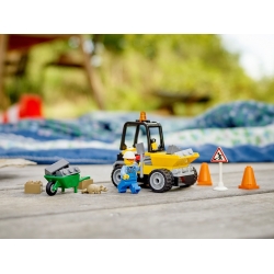 Klocki LEGO 60284 - Pojazd do robót drogowych CITY